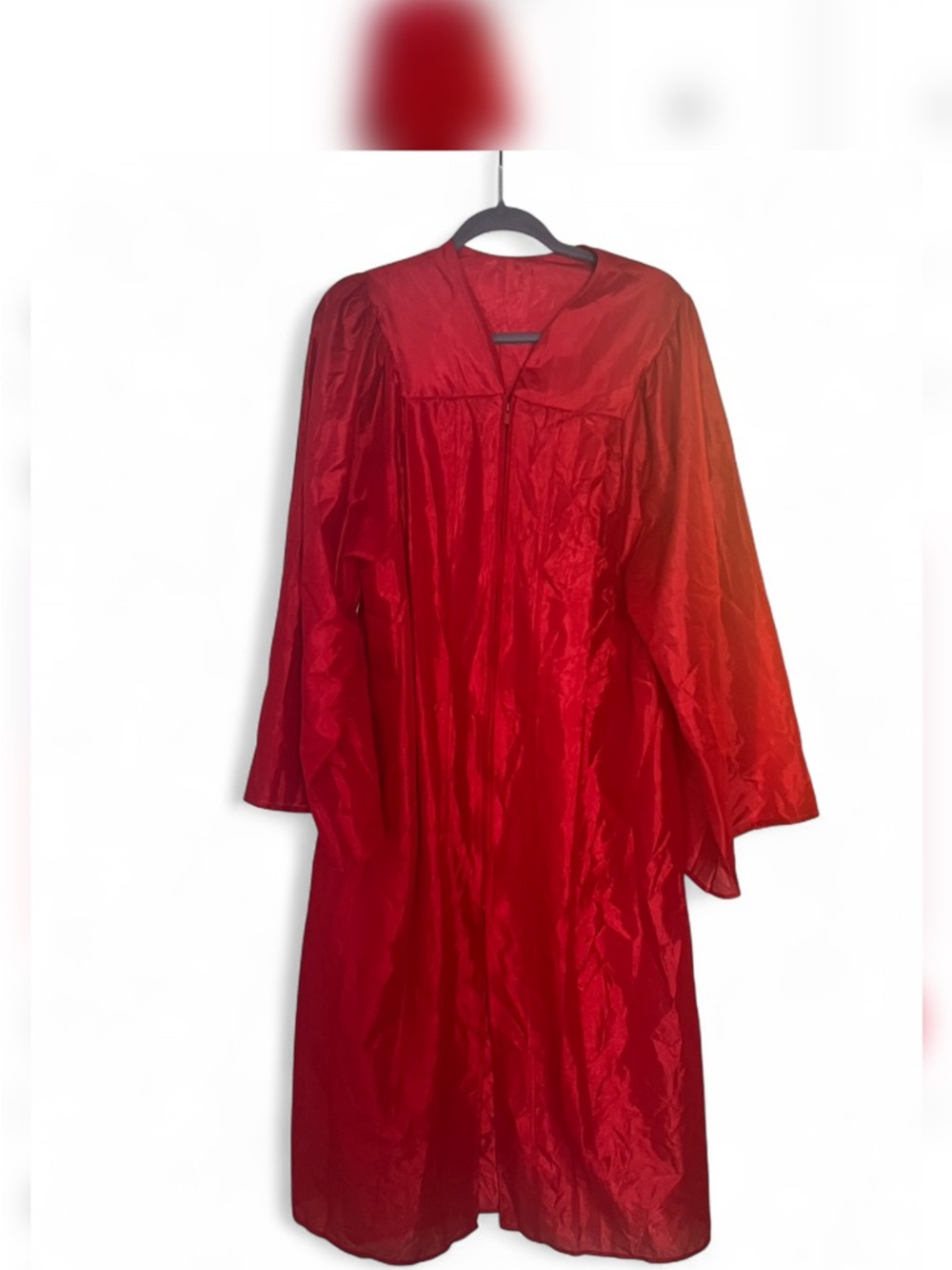 Red Graduation Gown